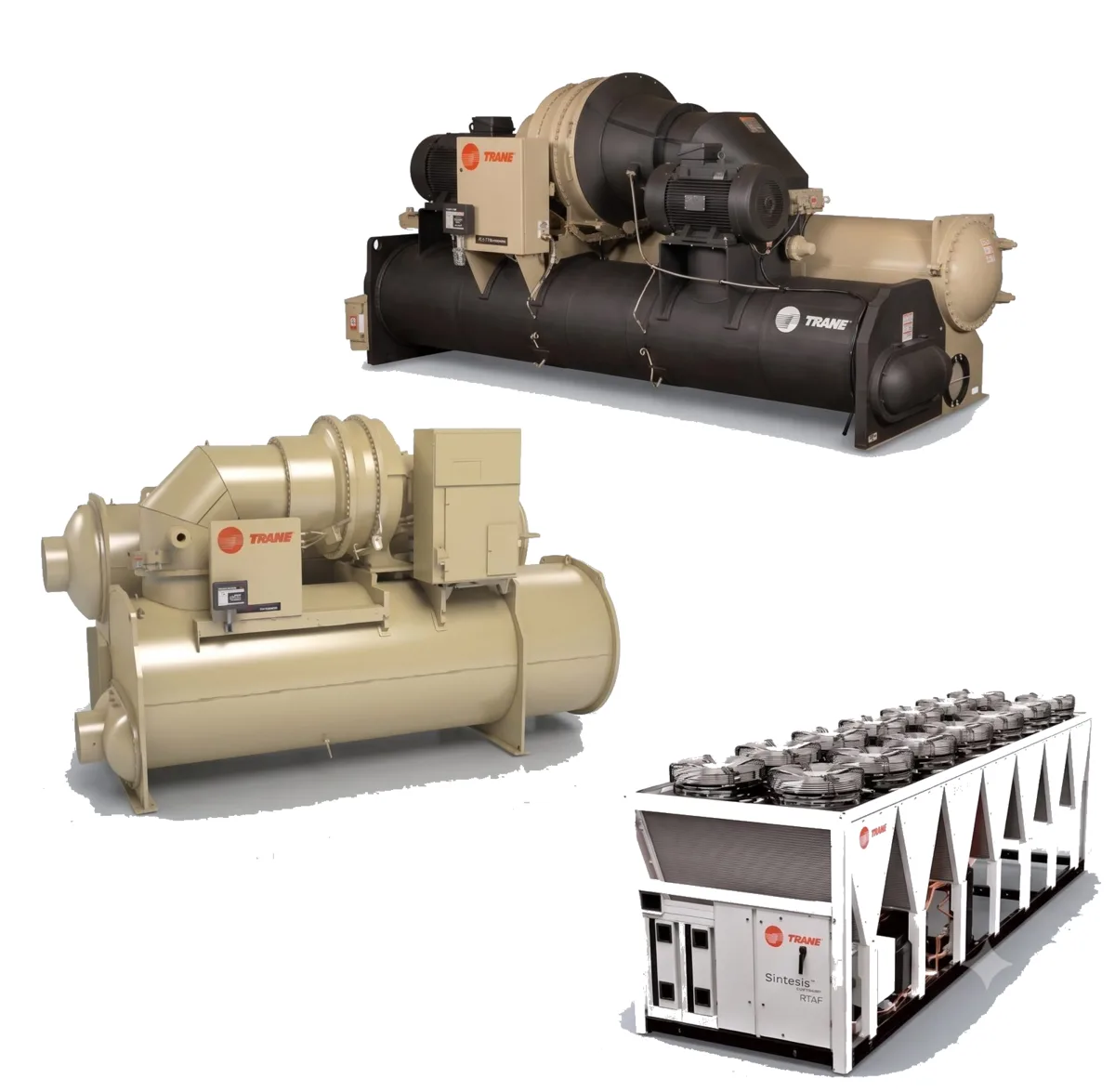 Trane commercial chillers — industrial equipment we buy
