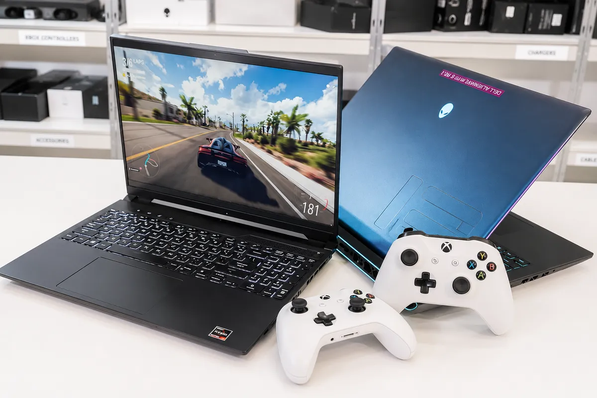 Gaming laptops and desktop rigs in bulk
